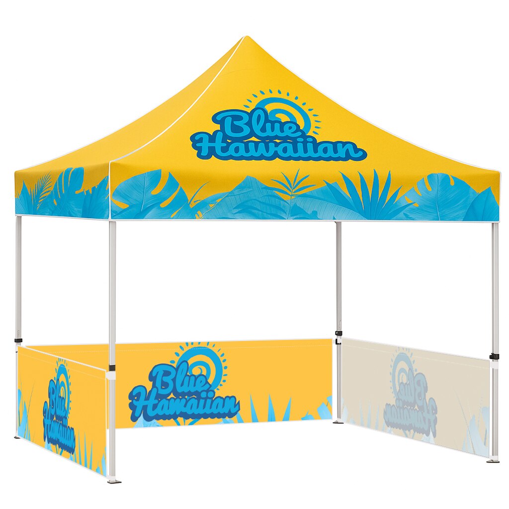10 ft. Casita Aluminum Tent Kit 3 — White Trim Color